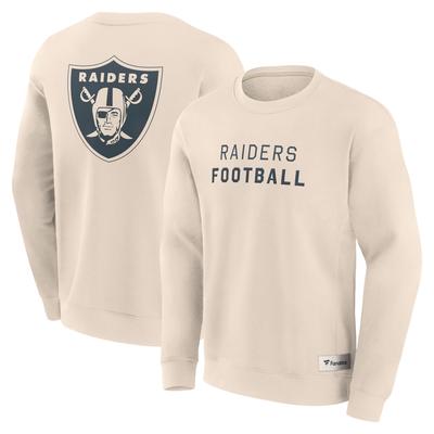 Las Vegas Raiders Fanatics Elevated Fleece Crew – Herren Image