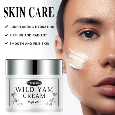 Wild Yam Cream Improve Skin Dullness Whitening For Face Care Cream Moisturizing Hydrating Smooth Yam