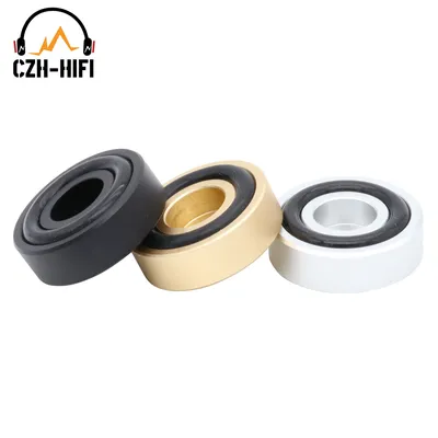 29x10mm Amplifier Speaker Isolation Stand Base CNC Machined Solid Aluminum Feet Pad CD Player