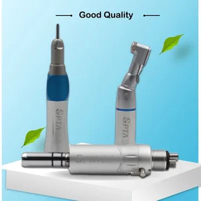 Dental 2Hole 4Hole Air Motor External Slow Low Speed Handpiece High Quality Kit Latch type Push