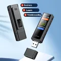 1536KBPS Registratore vocale digitale Unità flash USB Dittafono audio professionale Registrazione audio ad attivazione vocale Lettore MP3 128GB