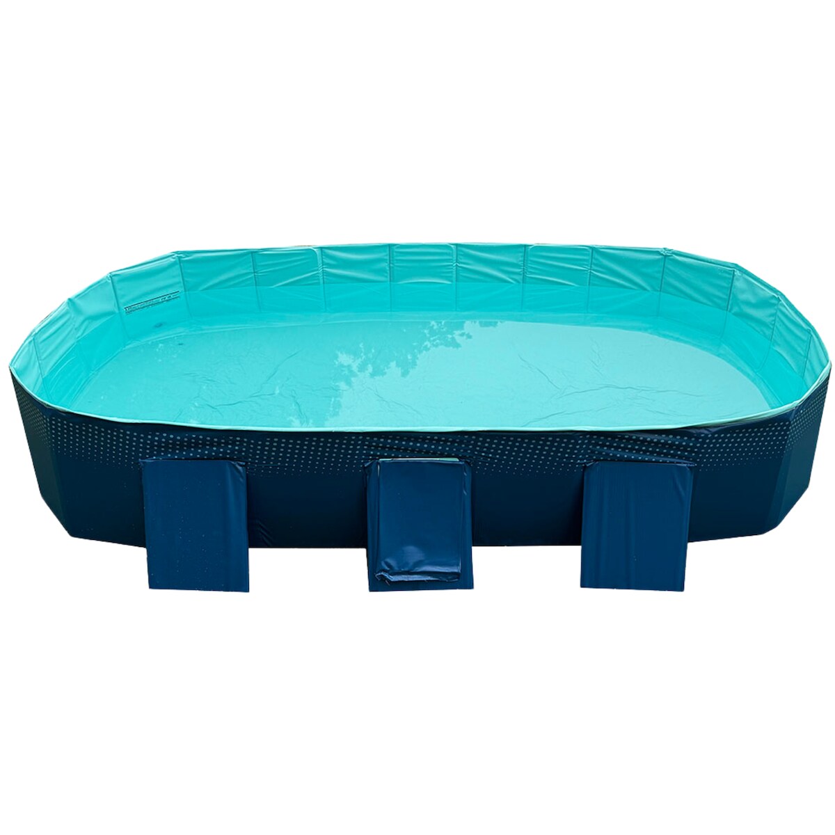 Starlyf Foldable Pool, Planschbecken, faltbarer Pool ohne Aufblasen, langlebig & robust, 1000 Liter, 167cmx286cm Image