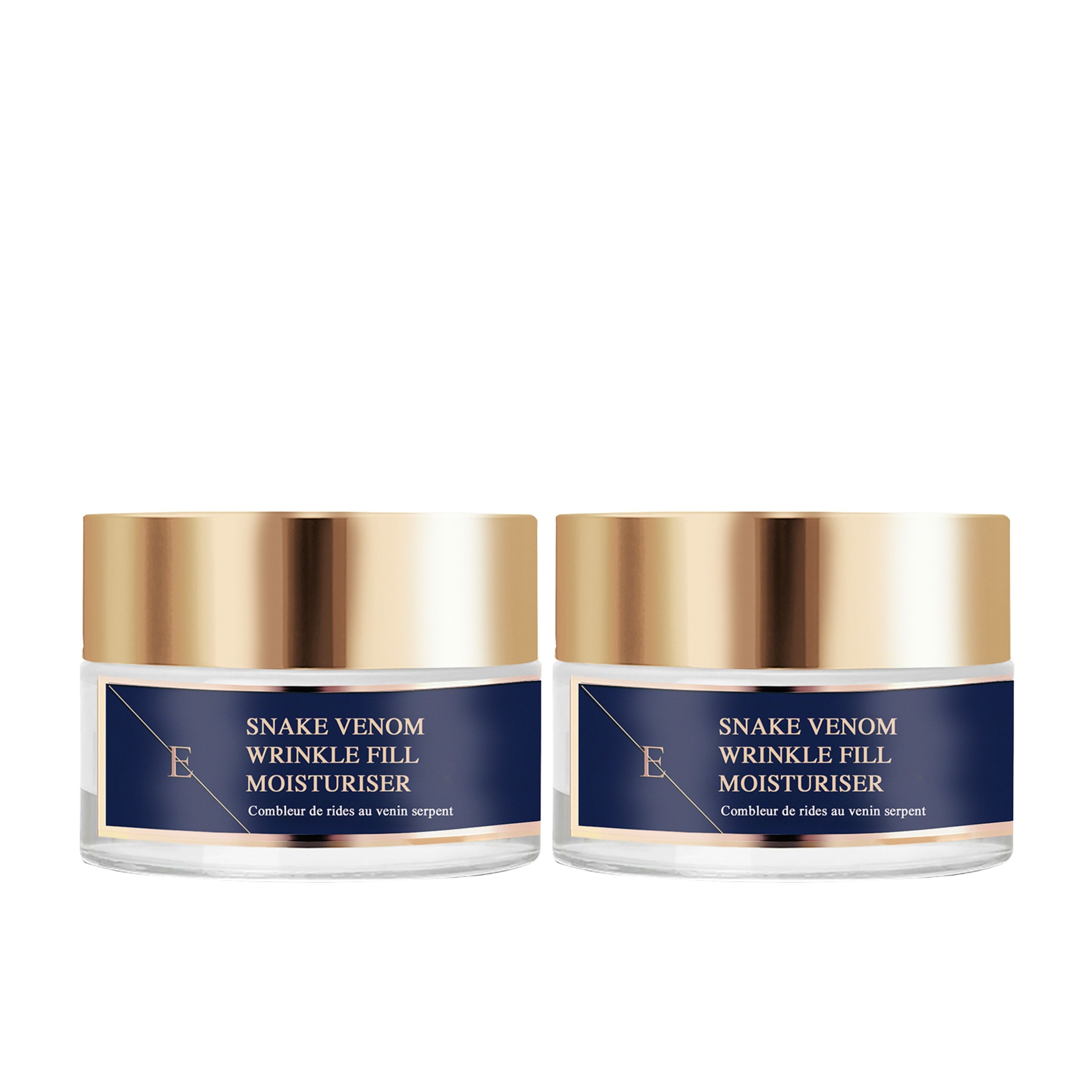 ErthSkin London 2x idratante al veleno di serpente con riempimento ant