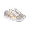Sneaker DC SHOES "Manteca 4 LX", Gr. 7,5(38,5), gold (light gold), Obermaterial: Leder (Kuh) / Futter: Textil / Außensohle: Gummi, Schuhe