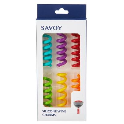 "Wine Stem Spring Charms"