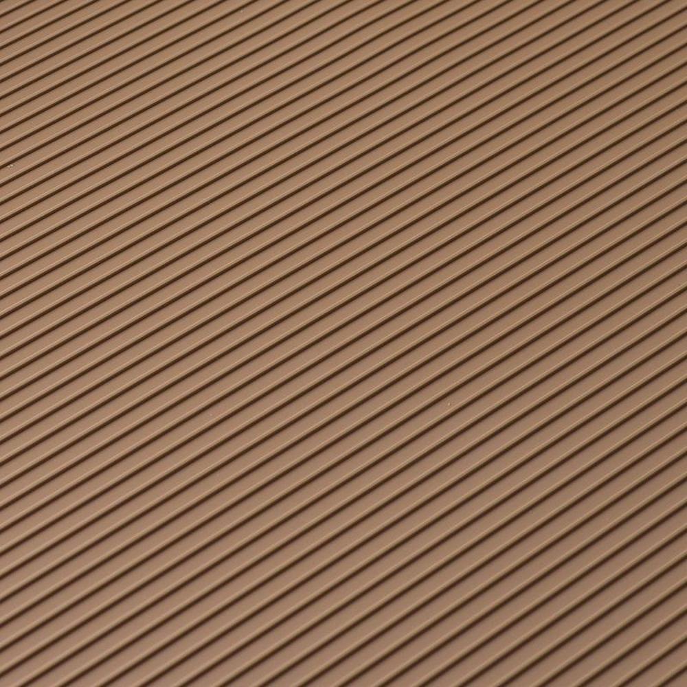 G-Floor Ribbed Garage Floor Mat, Sandstone / 8.5
