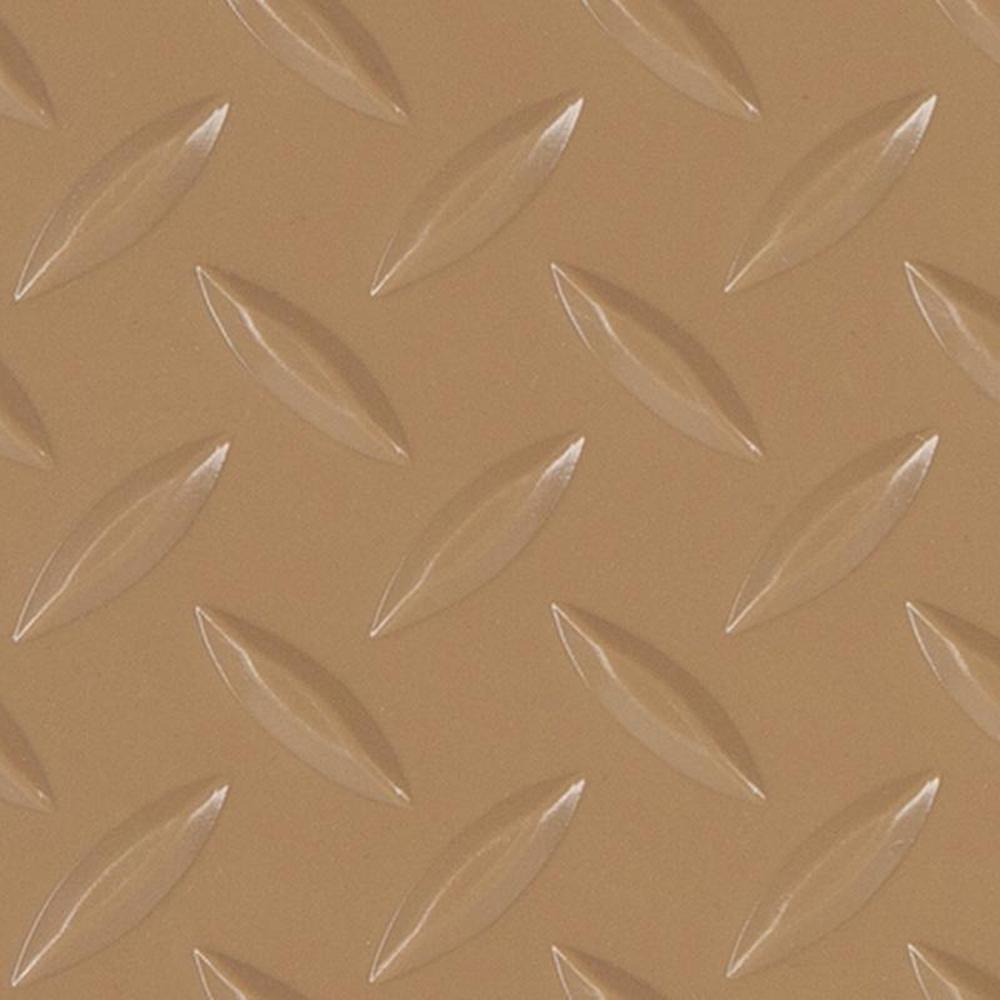 G-Floor Diamond Garage Floor Mat, Sandstone / 8.5