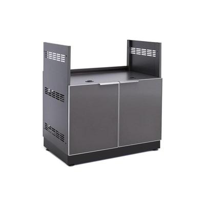 Newage Products Outdoor Kitchen Aluminum Slate Grey Glass 33
