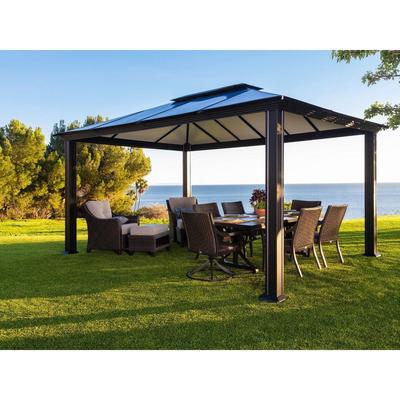 Paragon Outdoor Santa Monica Hard Top Gazebo, 12' x 16'