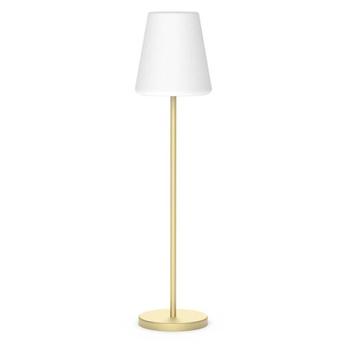 Newgarden Lola Slim 120 Solar-Stehlampe messing 120, dimmbar, messing / gold, Metall