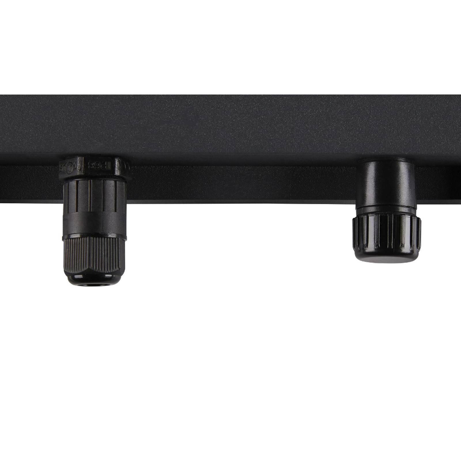 SLV Floodi LED-Außenstrahler, IP65, Breite 20 cm, schwarz, Aluminium, Modern, LED Außenleuchte