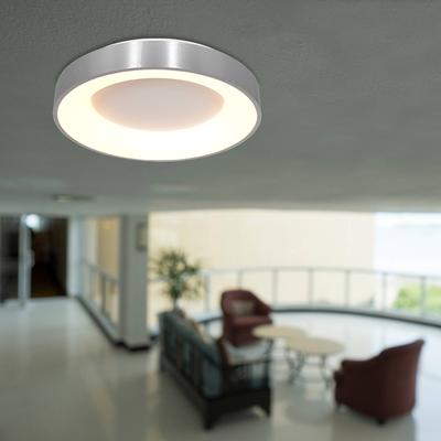 Steinhauer LED-Deckenleuchte Ringlede, 2.700 K, Ø 30 cm, silber, Metall Image