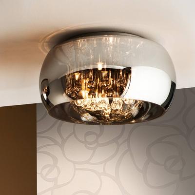 Schuller Valencia LED-Deckenleuchte Argos mit Kristallen, Ø 40 cm Image