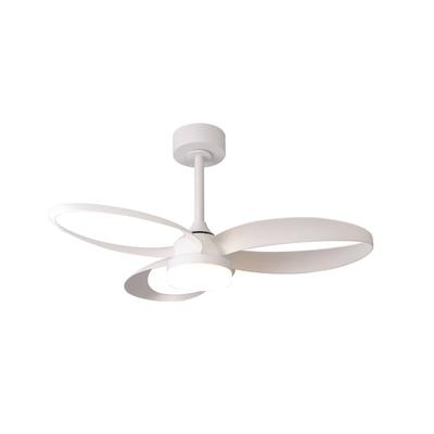 Mantra Iluminación LED-Deckenventilator Infinity, weiß, DC leise Ø 93 cm CCT dimmbar, weiß / opal, für Wohn- / Esszimmer, Kunststoff, Modern Image