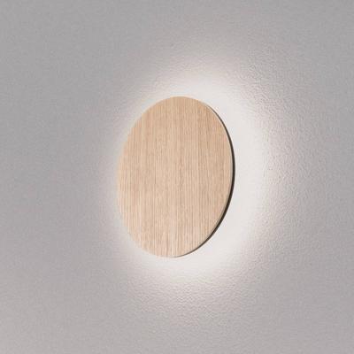 Wandlampe Orios Argon, Holz hell, für Wohn- / Esszimmer, Holz, Modern, Wandleuchte, Wandlampe Innen Image