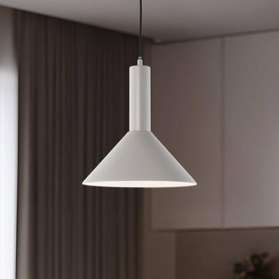 SIGMA Hängeleuchte Vitrum cone, taupe, Metall, Ø 26 cm, E27 Image