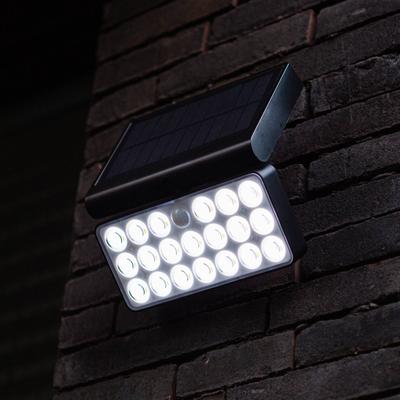 LUTEC connect LED-Solar-Außenwandleuchte Tuda, 18 cm Image