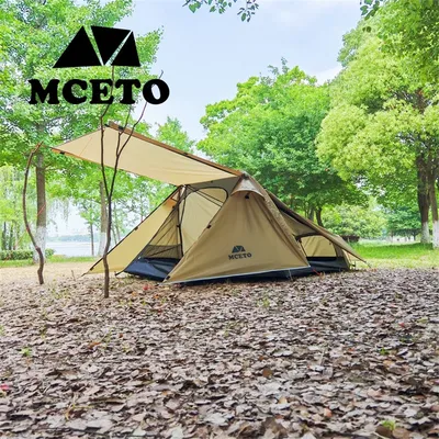 Ultralight Bivy Tent for 2 Person Waterproof Camping Hiking Backpacking Tent Tunnel Travel Tent with Bottom Mosquito Net Inside