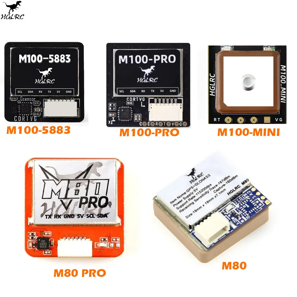 HGLRC M100-5883 GPS/M100-PRO GPS / M100 MINI GPS /M80 PRO /M80 GPS für FPV Racing Drone Quadcopter Freestyle Fancy Flight Drone