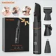 MAXGROOM 4 in 1 kit rasoio per peli del corpo per uomo tagliacapelli per naso/barba elettrico IPX6 rasoio per peli pubici inguine impermeabile per uomo