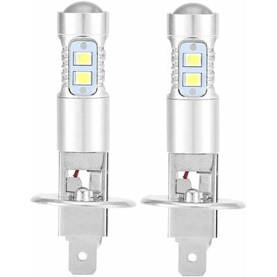 XVX - Scheinwerferbirnen, 2x H1 6000K Superweiß 100W LED-Scheinwerferbirnen-Kit Abblendlicht Image