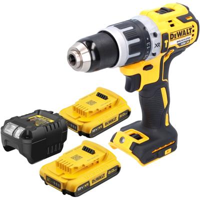 DeWalt DCD 796 D2 Akku Schlagbohrschrauber 18 V 70 Nm Brushless + 2x Akku 2,0 Ah + Ladegerät Image