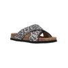 Sandale CRUZ "Musoni W Cork Sandal", Gr. 42, beige, Synthetik, animal-print, sportlich, Schuhe