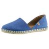Espadrille VERBENAS "CARMEN SERRAJE", Damen, Gr. 35, blau (royalblau), Veloursleder, klassisch, Schuhe, Schlupfschuh, Sommerschuh, Loafer mit typischem Jute-Rahmen