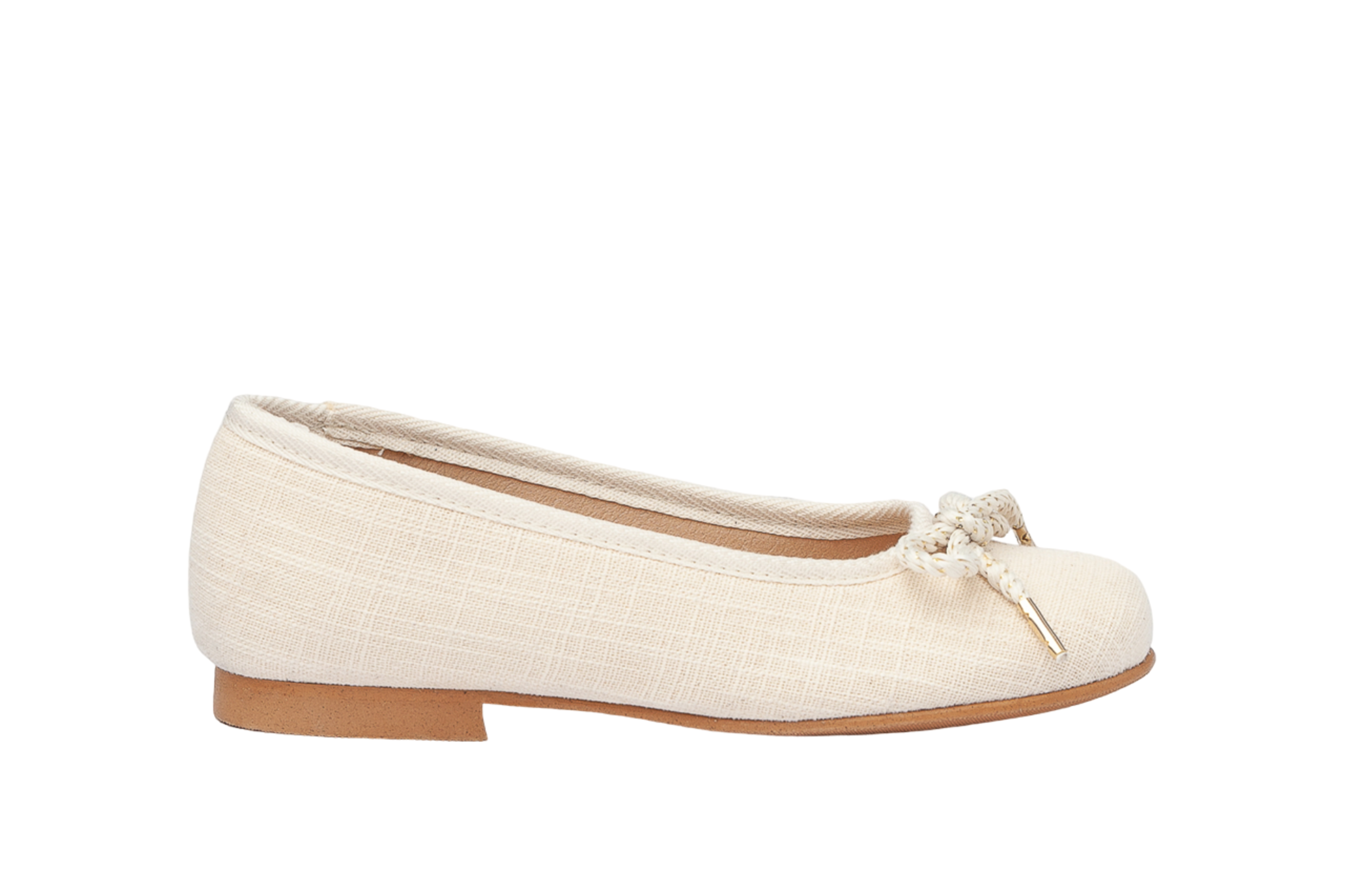 Zeremonie-Ballerinas aus Leder EU 38