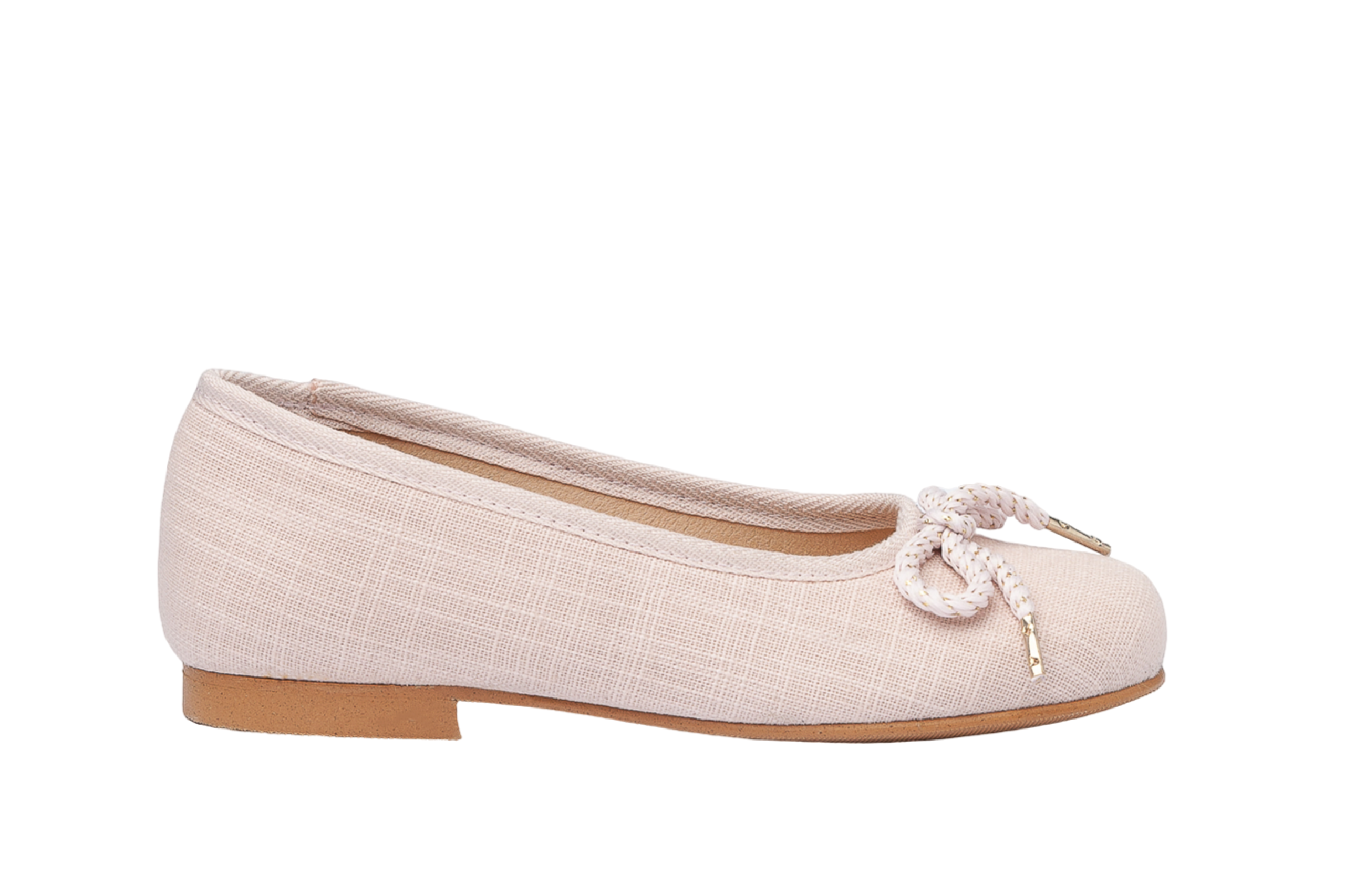 Zeremonie-Ballerinas aus Leder EU 34