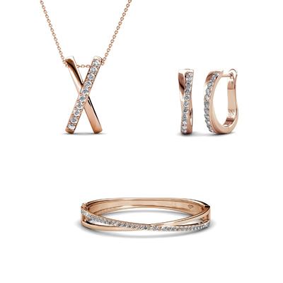 Criss Parures – Roségold und Kristall Image