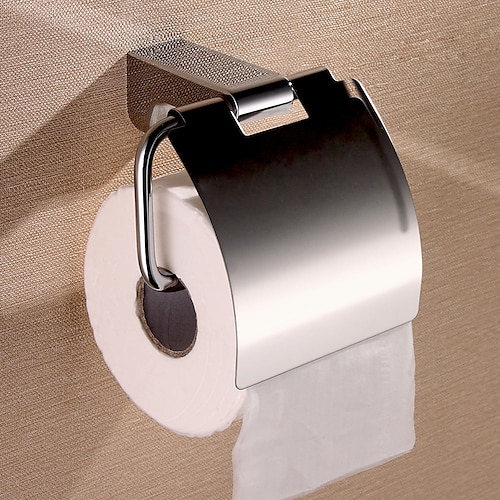 WC-Rollenhalter Neues Design / Kreativ Moderne / Modern Edelstahl / Zinklegierung / Metall 1pc - Bad Wandmontage Image