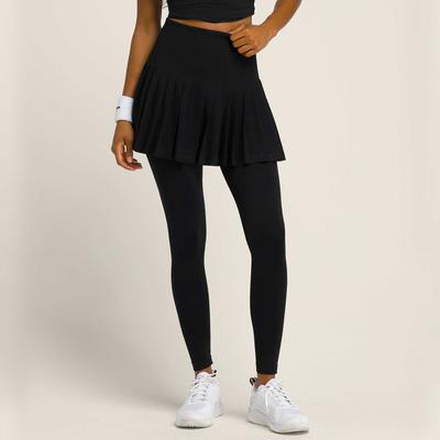 Wilson Midtown Skirt Tight Women's Tennis Apparel Black