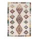 Tapis shaggy design doux et volumineux de style ethnique 120 x 170