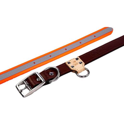 King Buck O Ring High Visibility Reflective Collar - Orange - Orange Large/XLarge