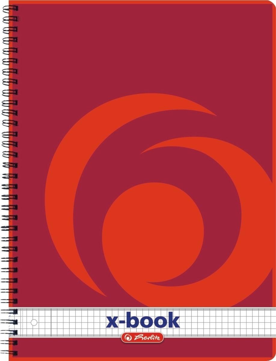 herlitz Kollegblock A4 70g/qm Rand links kariert VE=80 Blatt Image