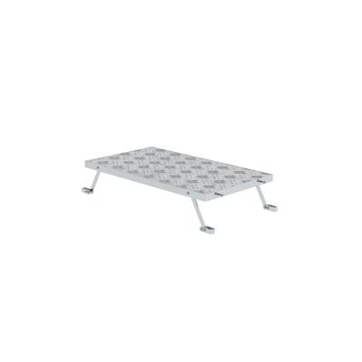 PROREGAL Arbeitspodest modular | Überstiegsmodul | Aluminium-Warzenblech | Rutschfeste Kunststoffschuhe Image
