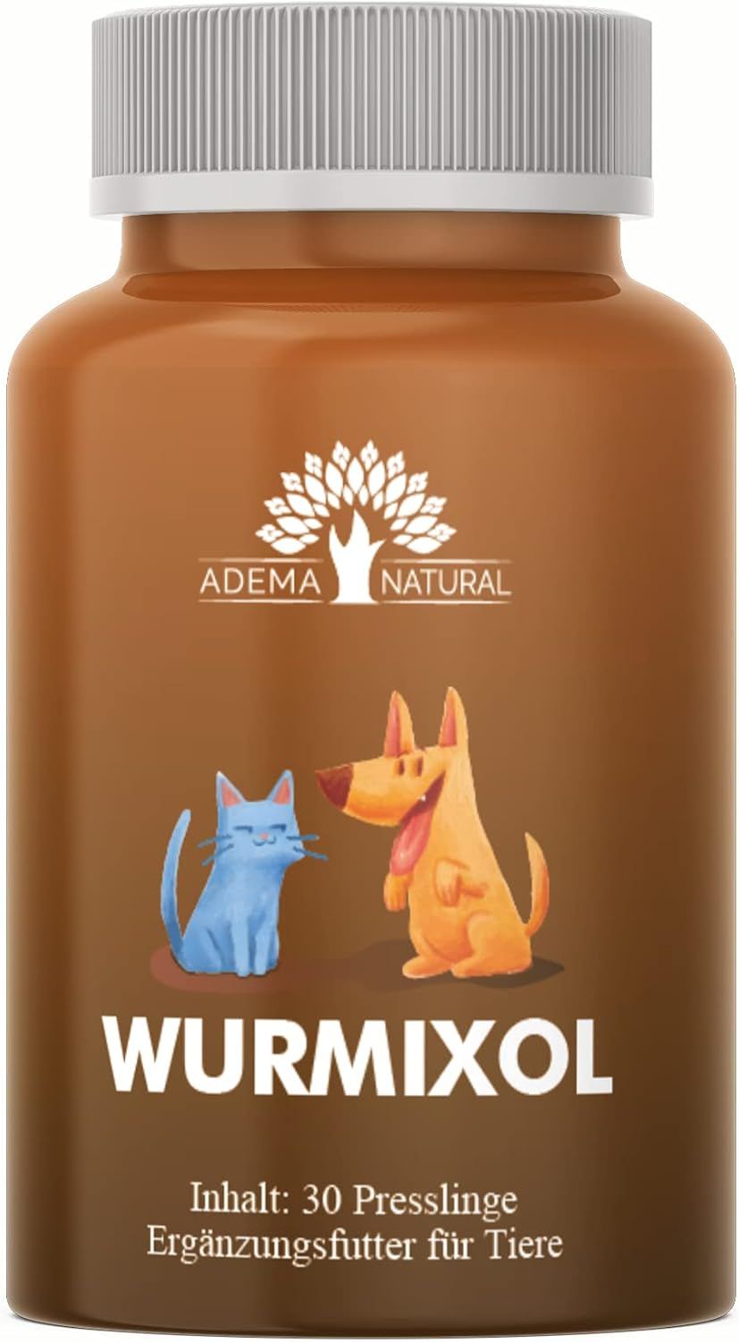 Adema Natural® Wurmixol pellets per animali | Rimedio contro i vermi 3