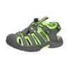 Sandale LICO "Sandale Nimbo", Gr. 34, grau, Synthetik, Schuhe