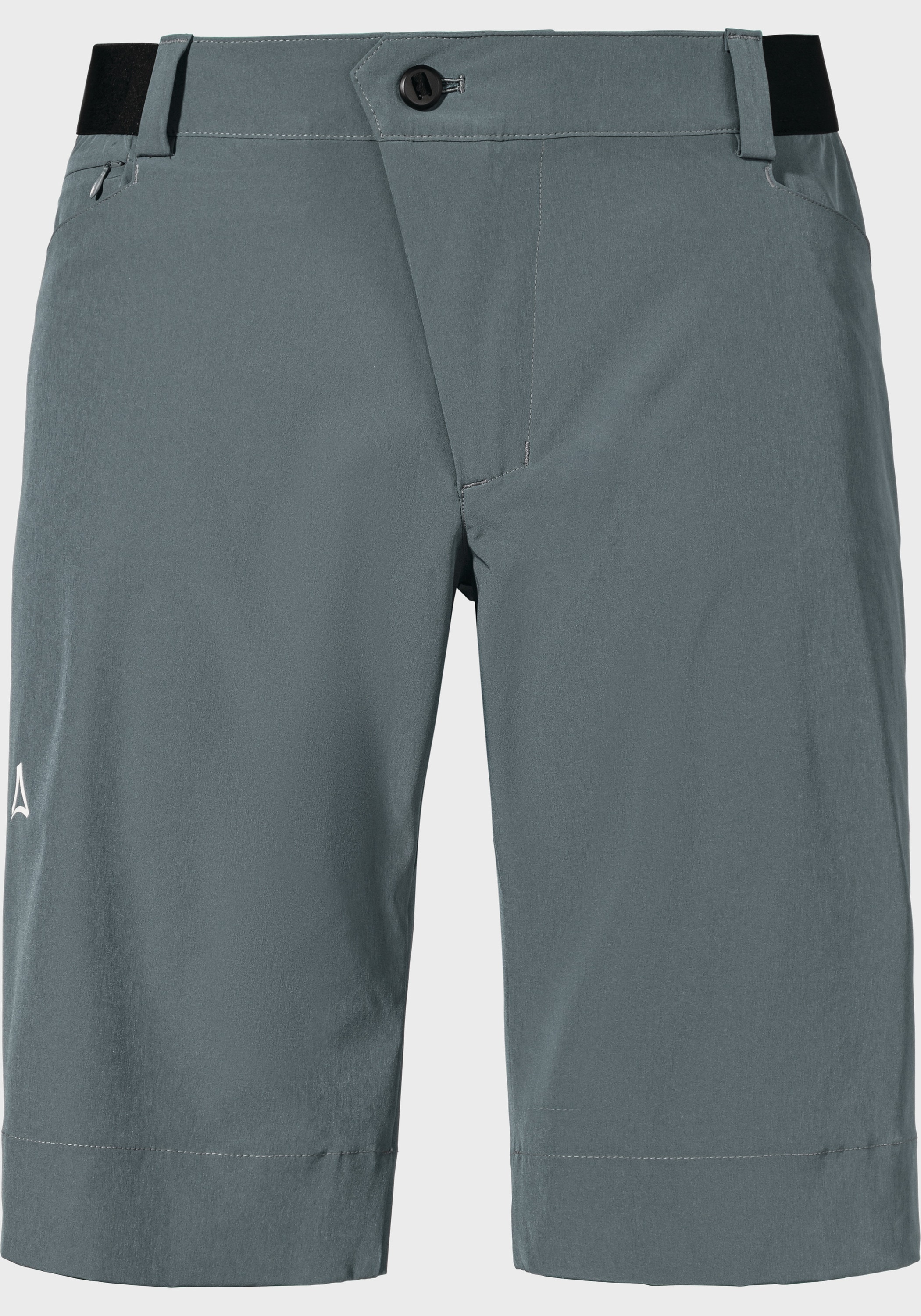 Shorts SCHÖFFEL "Bike Shorts Style Keitele MNS", Gr. 56, Normalgrößen, grau (9405, grau), Oberstoff: 88% Polyester, 12% Elasthan, Sportlich, Hosen Image