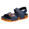 Pantolette LICO "Pantolette Bioline Master", Gr. 33, blau, Synthetik, Schuhe
