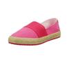Espadrille GANT "Raffiaville", Damen, Gr. 41, pink, Textil, casual, Schuhe, Strandschuh, Slipper mit Bast-Verzierung