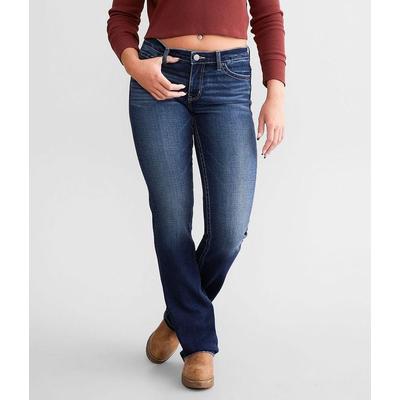 Payton Tailored Boot Stretch Jean - Blue - BKE Jeans