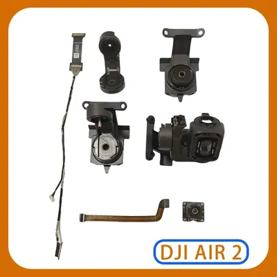 Original Air 2 Gimbal Camera Motor Gimbal Air2 Signal Cable Flexible Flat Line Lens Glass Y Motor & Bracket for DJI Mavic Air 2