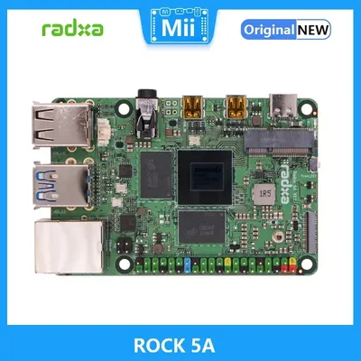 RADXA ROCK 5A Hochleistungs-46-Bit-Prozessor mit 8 Kernen und unverzichtbarem Zubehör für Computing Image