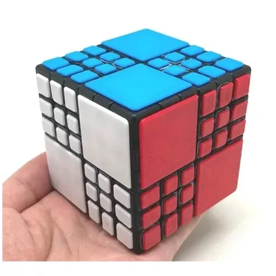 Calvin's Puzzle 6x6 Cube Master 6x6x6 AI Bandage Cube White Body Magic Cube Lernspielzeug für Kinder