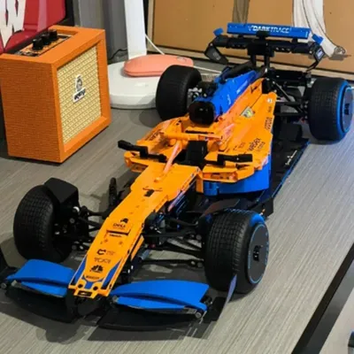 1431 stücke Technische Formel Racing Auto Blöcke Sport Auto Ziegel Gebäude Block Auto Modell Image