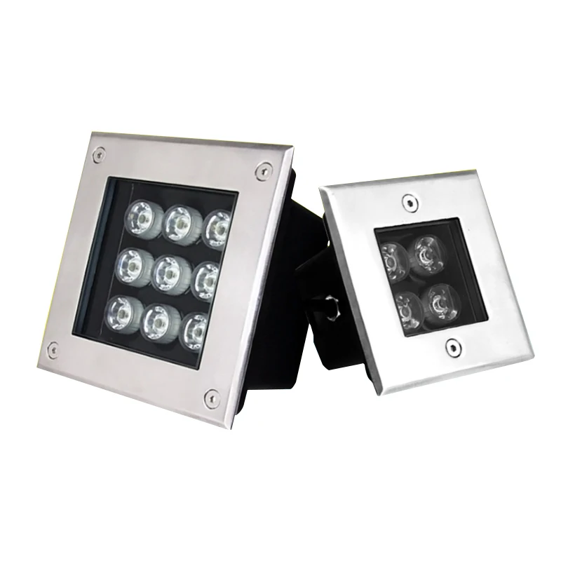 LED-Untergrundleuchte, 3 W, 5 W, 10 W, wasserdichte Stehlampe, Bodenleuchte für den Außenbereich, Landschaft, Garten, Weg, vergrabener Hof, 85–265 V, DC12 V, IP68