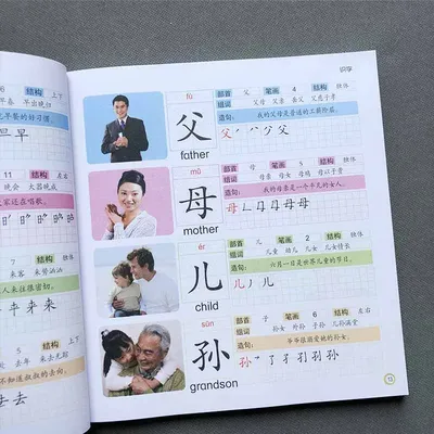 Neue Bücher zum Lernen chinesischer Schriftzeichen, frühe Bildung für Kinder im Vorschulalter, Image