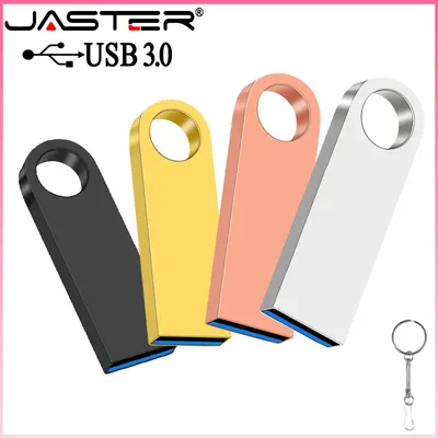 100 % Original-USB-Flash-Disk aus Metall, USB 3.0, 8 GB, 16 GB, 32 GB, 64 GB, Hochgeschwindigkeits-Mini-U-Disk-Stick aus Metall, 128 GB U-Disk-Speicherstick Image